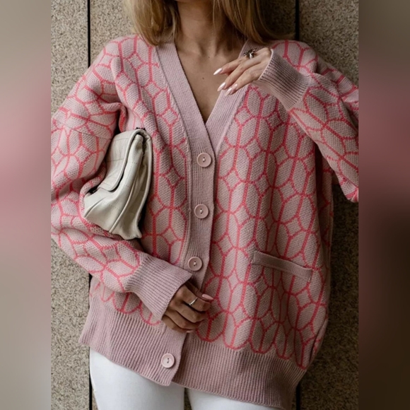 Button Up Long Sleeve Cardigan - Picture 6 of 6